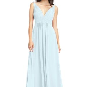 Azazie Maren mist dress with low back